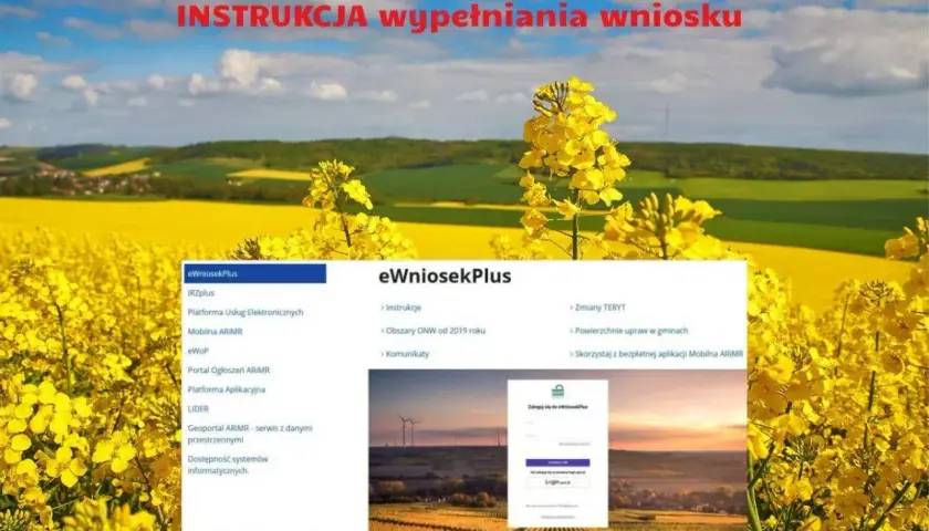 Instrukcja wypełniania wniosku eWniosekPlus. Dowiedz się, jak sprawdzić dopłaty bezpośrednie przez internet, korzystając z platformy ARIMR.
