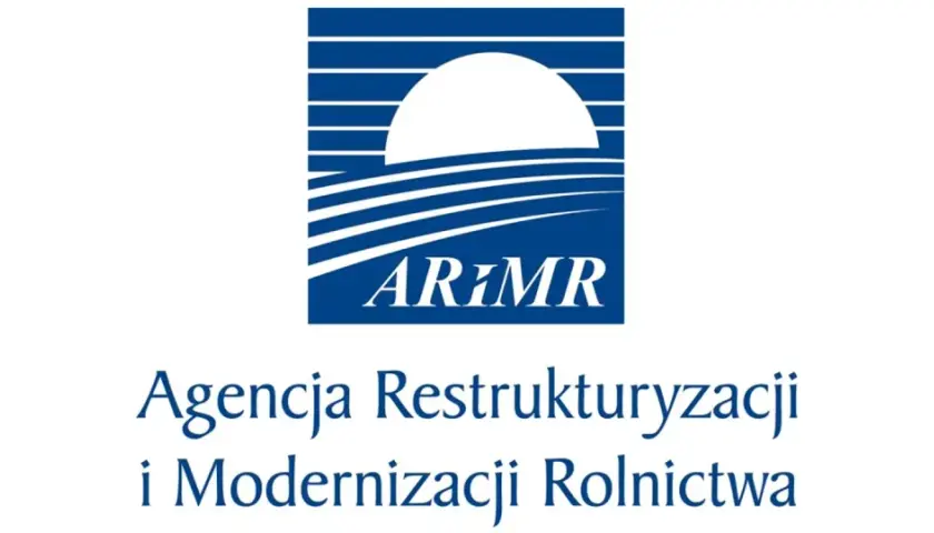 Logo ARiMR, Agencja Restrukturyzacji i Modernizacji Rolnictwa. Pomoc i dopłaty dla rolników.