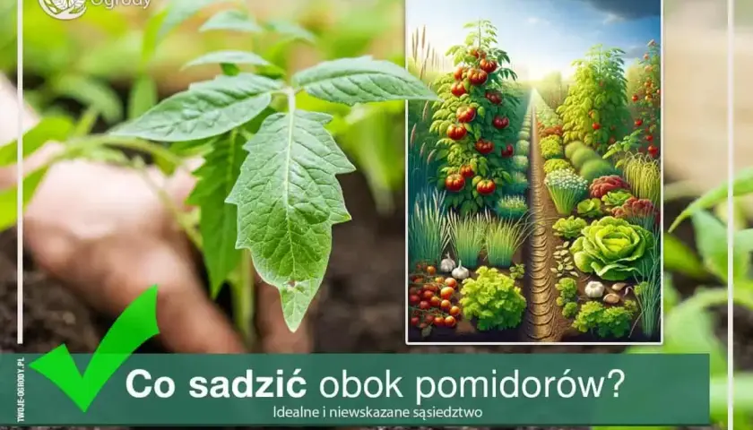 Sadzenie warzyw obok pomidorów: cebula, czosnek, sałata, kapusta. Idealne sąsiedztwo dla zdrowych plonów.